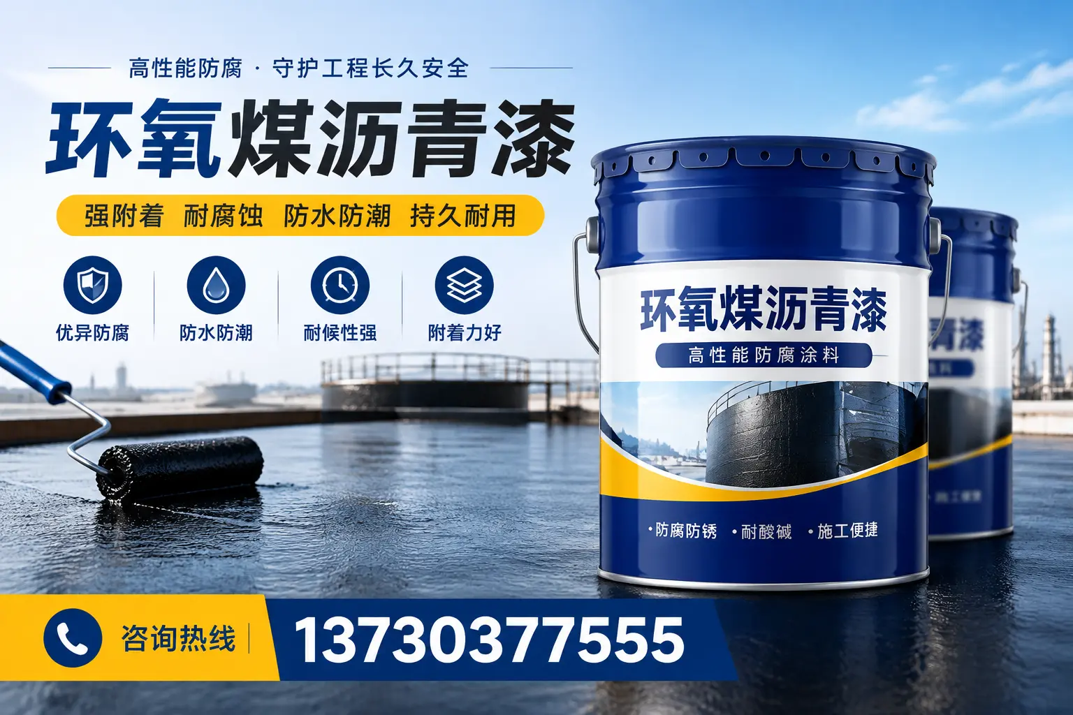 如何判断环氧煤沥青漆的质量?琼中消费者指南